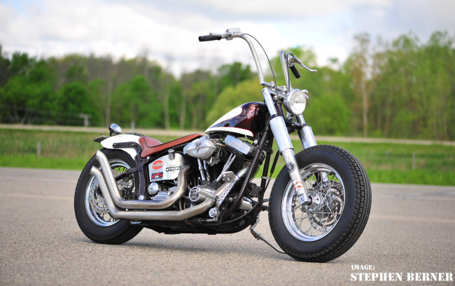 Обои картинки фото мотоциклы, customs, custom, bike