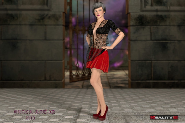 Обои картинки фото reality 2, 3д графика, people , люди, взгляд, девушка