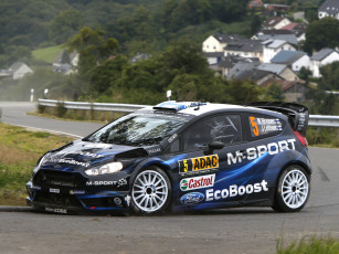 Картинка спорт авторалли ford fiesta rs wrc 2014г
