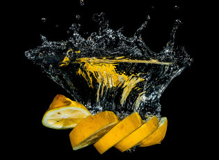 Картинка еда цитрусы лимончик