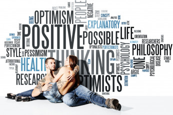 Картинка разное мужчина+женщина paulo ebling photographer надписи парень грудастая девушка атлетическая фигура поза тату взгляд грудь