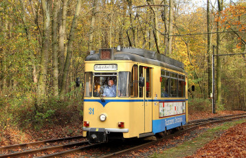 Картинка техника трамваи трамвай рельсы транспорт