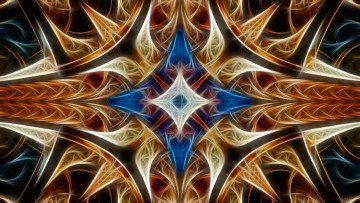 Картинка 3д+графика фракталы+ fractal узор фон цвета