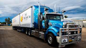 Картинка автомобили mack тягач седельный грузовик тяжелый