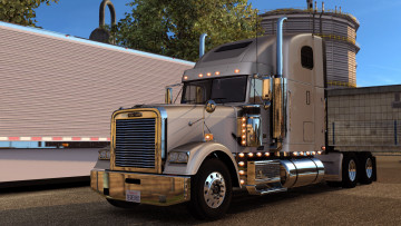 Картинка freightliner+classic автомобили 3д седельный грузовик тягач тяжелый