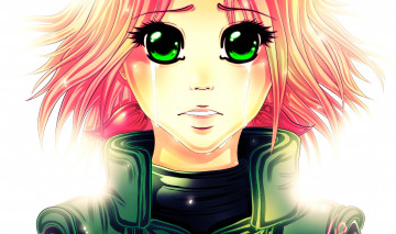 Картинка разное арты взгляд девушка фон