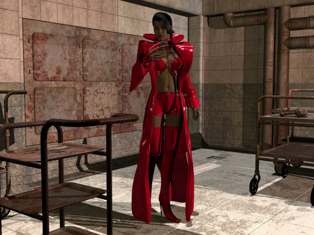 Обои картинки фото 3д графика, люди , people, фон, взгляд, девушка