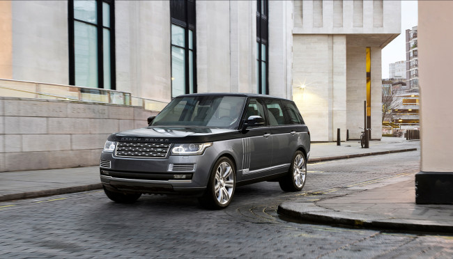 Обои картинки фото 2015 land rover range rover sv, автомобили, range rover, серый, land, rover, range
