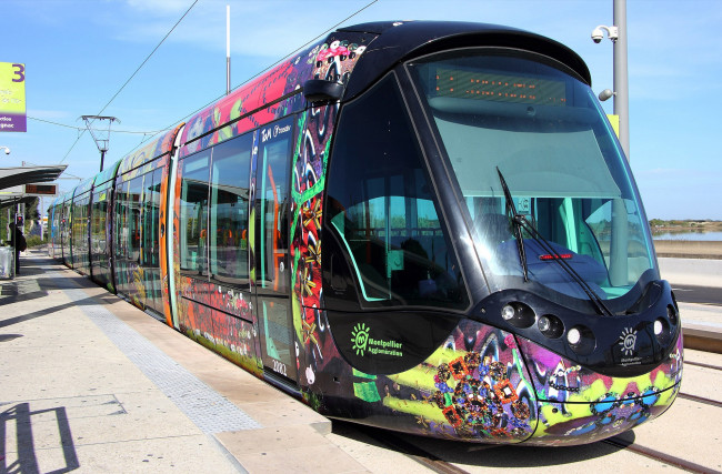 Обои картинки фото техника, трамваи, транспорт, трамвай, рельсы