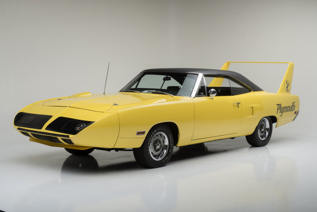 Обои картинки фото 1970 plymouth road runner superbird , rm23, автомобили, plymouth, металлик, желтый, ретро, superbird