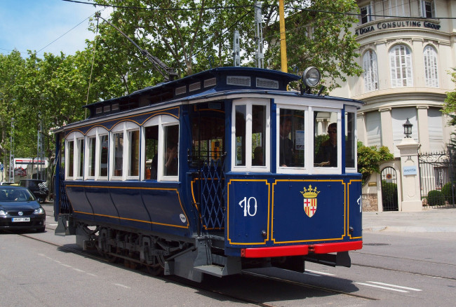 Обои картинки фото техника, трамваи, трамвай, рельсы, транспорт