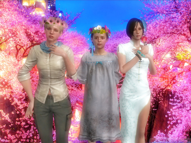 Обои картинки фото 3д графика, люди , people, девушки, взгляд, фон