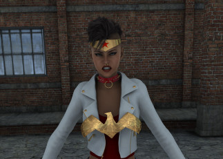 Картинка 3д+графика фантазия+ fantasy фон взгляд девушка