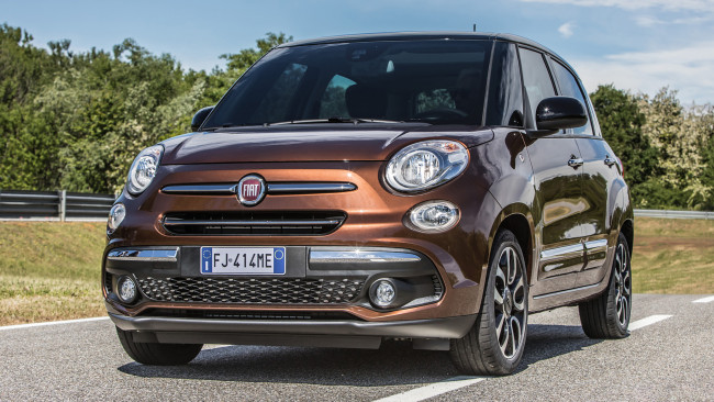 Обои картинки фото fiat 500l cross 2018, автомобили, fiat, 500l, cross, 2018