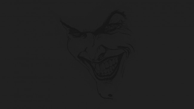 Обои картинки фото рисованное, минимализм, batman