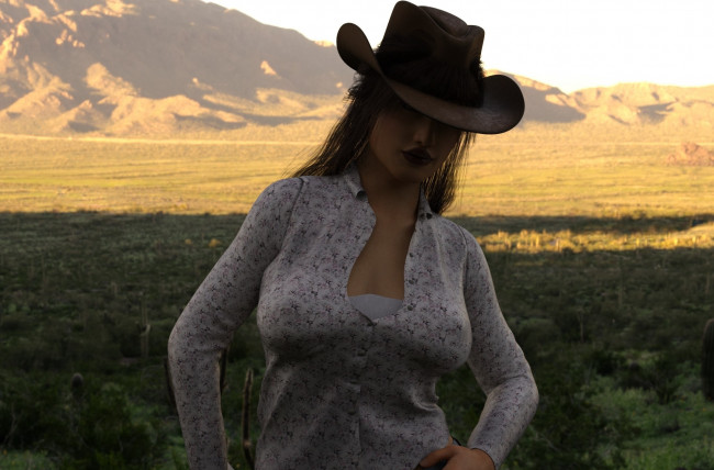 Обои картинки фото 3д графика, люди , people, фон, девушка, взгляд