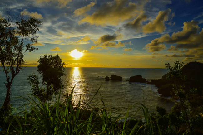 Обои картинки фото природа, восходы, закаты, рассвет