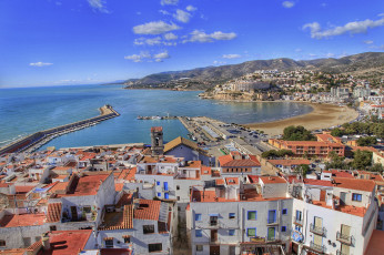 Картинка peniscola +spain города -+панорамы простор