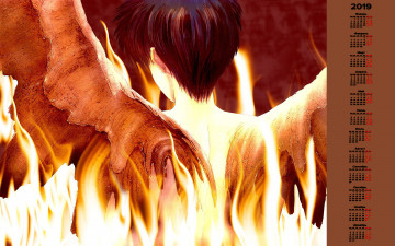 Картинка календари фэнтези крылья