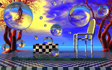 Картинка 3д+графика шары+ balls фон шары
