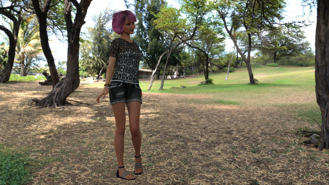 Обои картинки фото 3д графика, люди , people, фон, взгляд, девушка