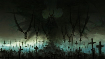 Картинка фэнтези демоны vultures chriscold