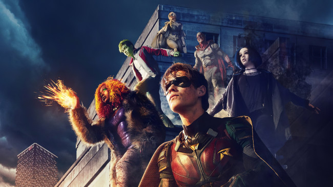 Обои картинки фото кино фильмы, titans , сериал, titans