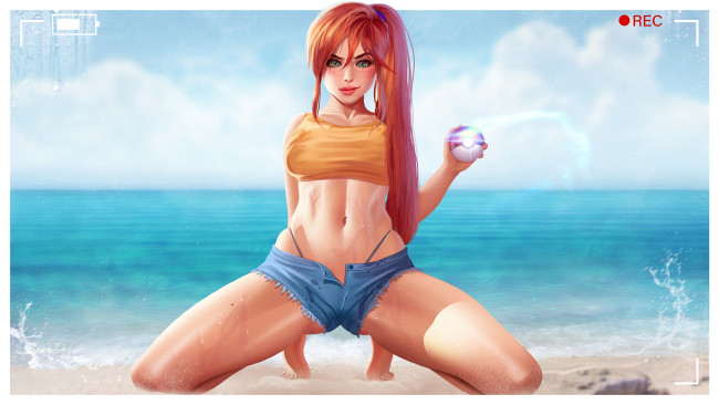 Обои картинки фото видео игры, pokemon sword and pokemon shield, beach, queen, prywinko