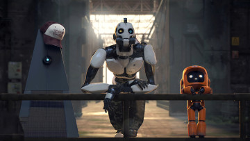 Картинка love +death+&+robots+ сериал+2019+–+2021 мультфильмы +death+&+robots любовь смерть роботы кадры из фильма сериал k-vrc xbot 4000