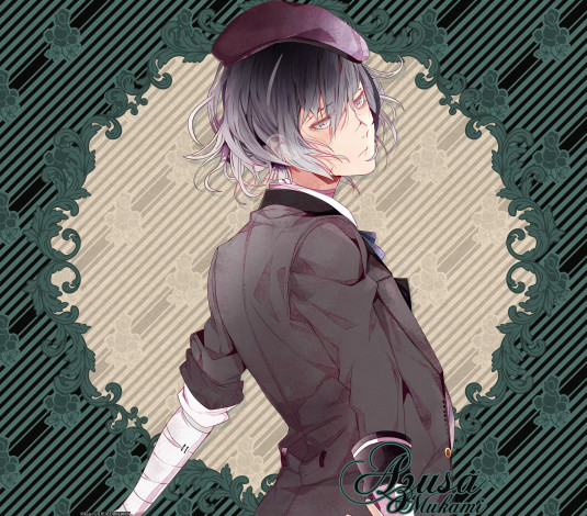 Обои картинки фото аниме, diabolik lovers, diabolik, lovers