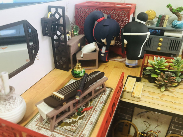 Обои картинки фото разное, игрушки, вэй, усянь, лань, ванцзы, куклы, дом