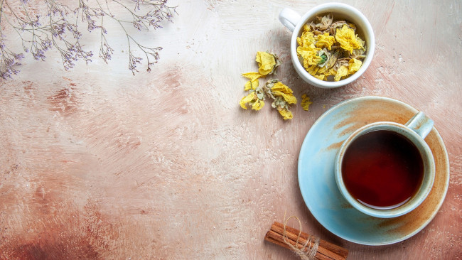 Обои картинки фото еда, напитки,  чай, корица, чай