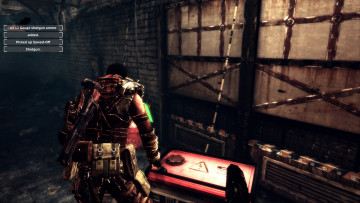 Картинка видео+игры afterfall +insanity человек механизм ворота