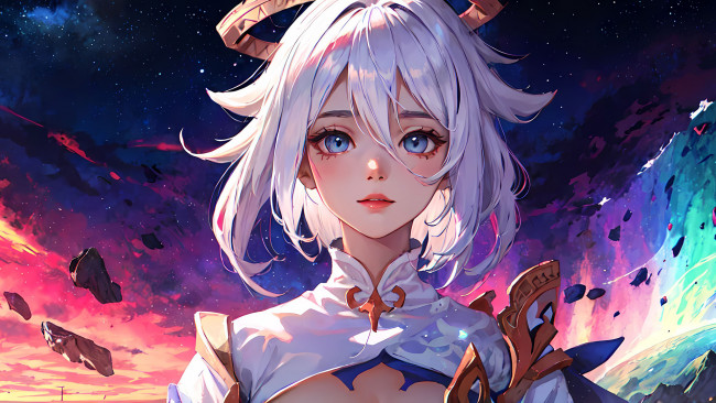 Обои картинки фото аниме, unknown,  другое , нейросети, графика, нейроарт, ai, art, нейронные, сети, рисунки, нейро, искусство, лицо, девушки