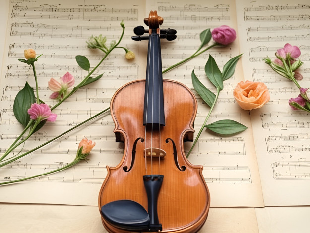 Обои картинки фото музыка, -музыкальные инструменты, скрипка