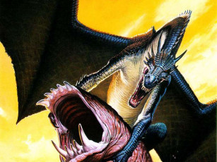 Картинка фэнтези драконы