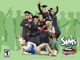 Картинка видео игры the sims university
