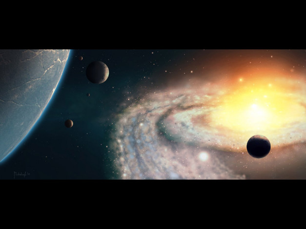 Обои картинки фото космос, арт