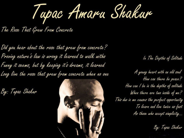 Обои картинки фото музыка, tupac, shakur