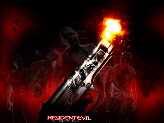 Обои картинки фото видео, игры, resident, evil, outbreak