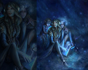 Картинка фэнтези эльфы