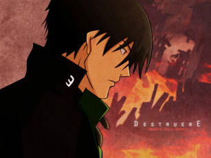 Картинка аниме darker than black