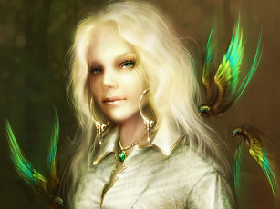 Картинка фэнтези девушки