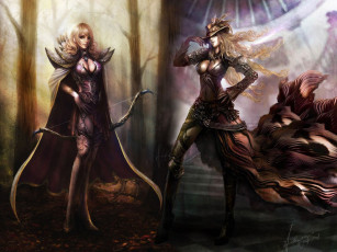 Картинка фэнтези девушки