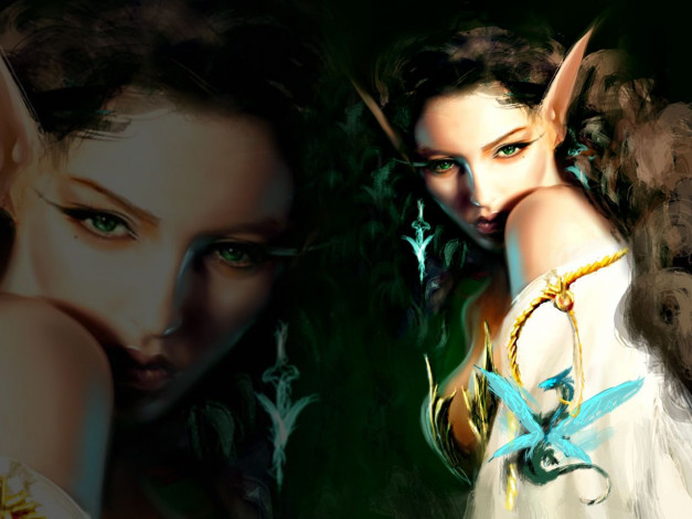 Обои картинки фото фэнтези, эльфы