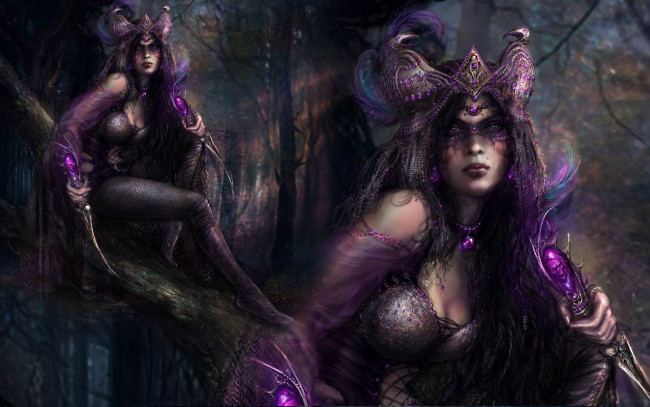 Обои картинки фото фэнтези, девушки