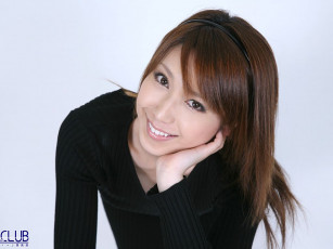 Картинка -Unsort+Азиатки девушки unsort азиатки свитер ободок улыбка шатенка emi+shimizu