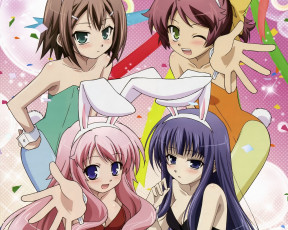 Картинка аниме baka to test shoukanjuu