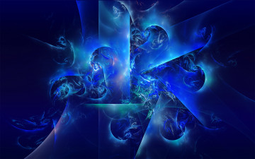 Картинка 3д графика abstract абстракции