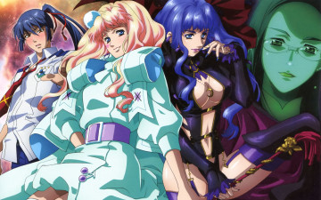Картинка аниме macross frontier